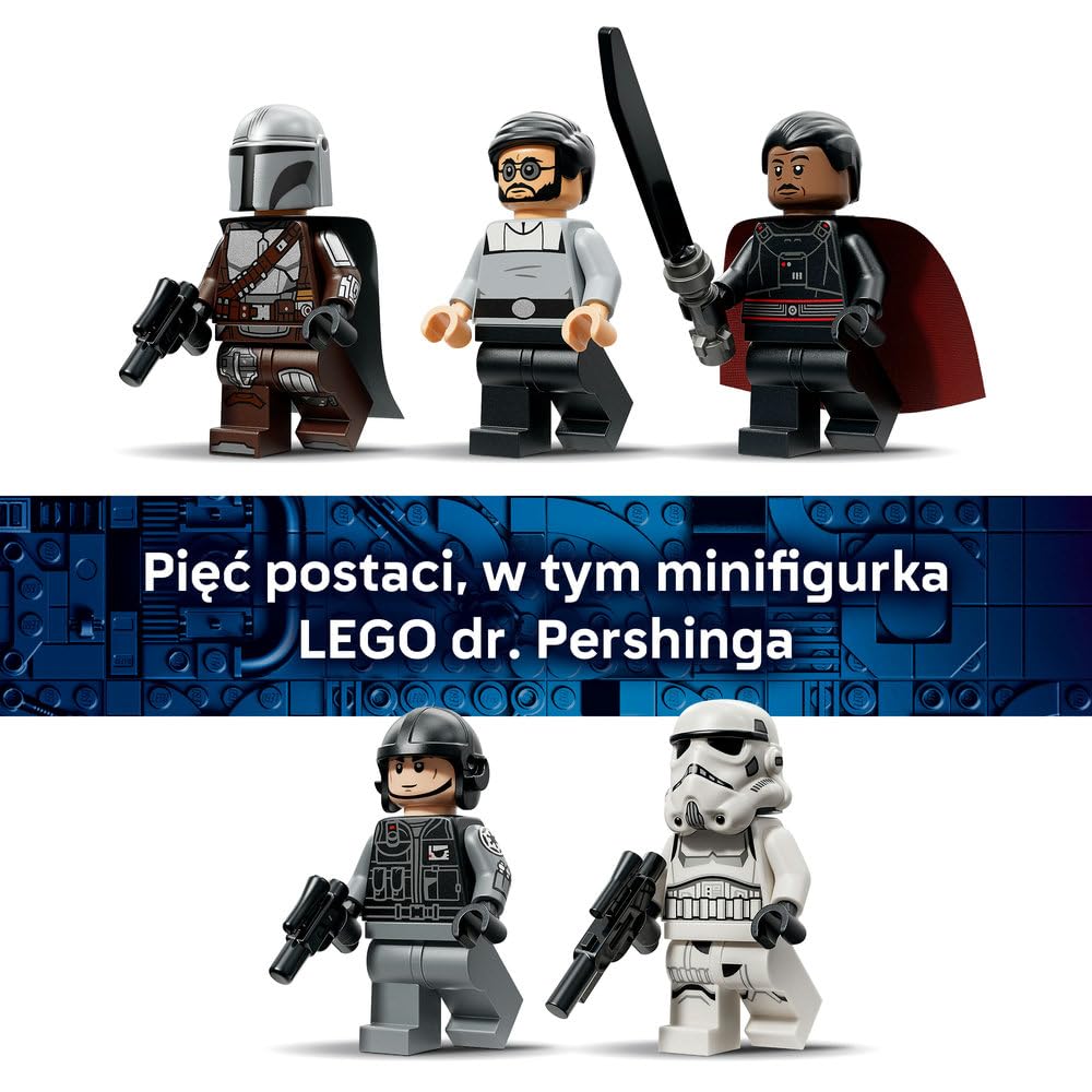 LEGO Star Wars Imperialny prom typu Lambda 75459 | Statek kosmiczny, z Gwiezdnych Wojen, prezent dla fana Star Wars 14+, klocki konstrukcyjne dla nastolatków, 961 elementów