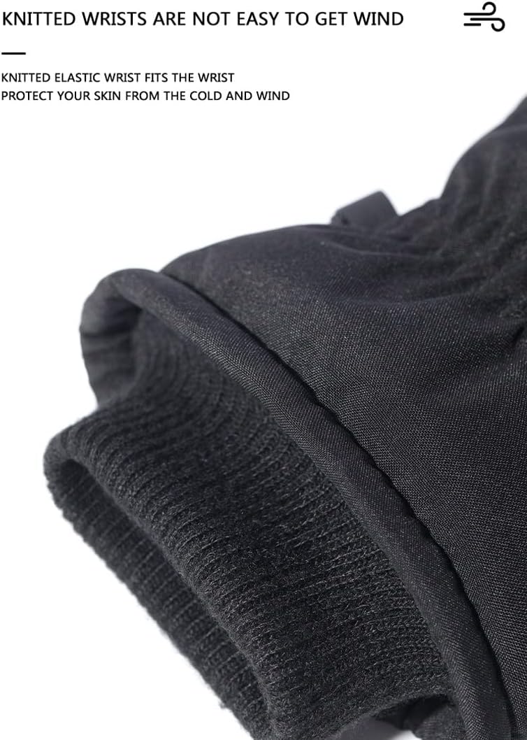 Winter Men Women Gloves Touch Cold Waterproof Windproof Outdoor Sports Warm Thermal Fleece Running Ski