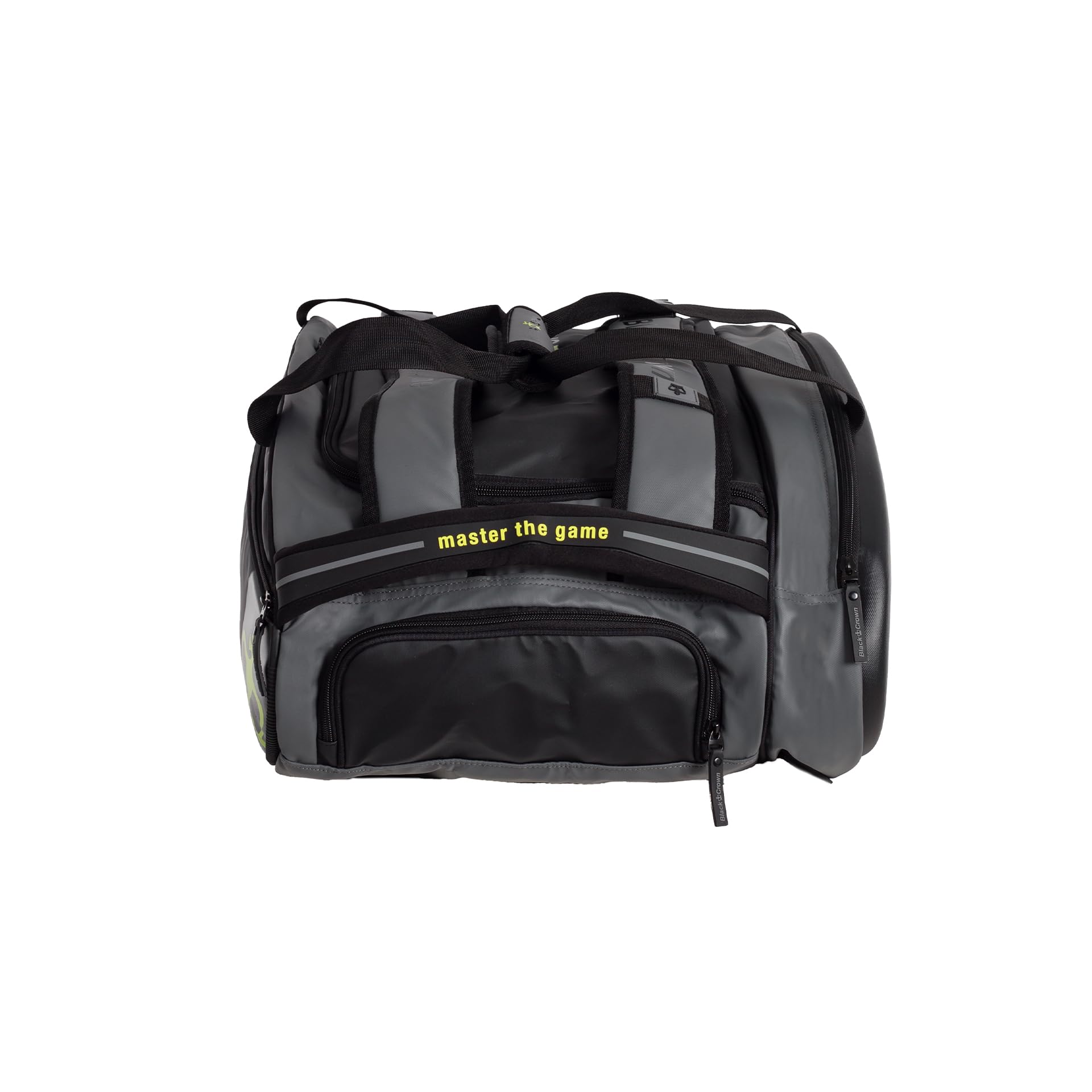 Black Crown Paletero Wonder Pro 2.0 Hard – Diseño Moderno en Negro y Amarillo – Fabricado, Compartimento Térmico para 2 Palas