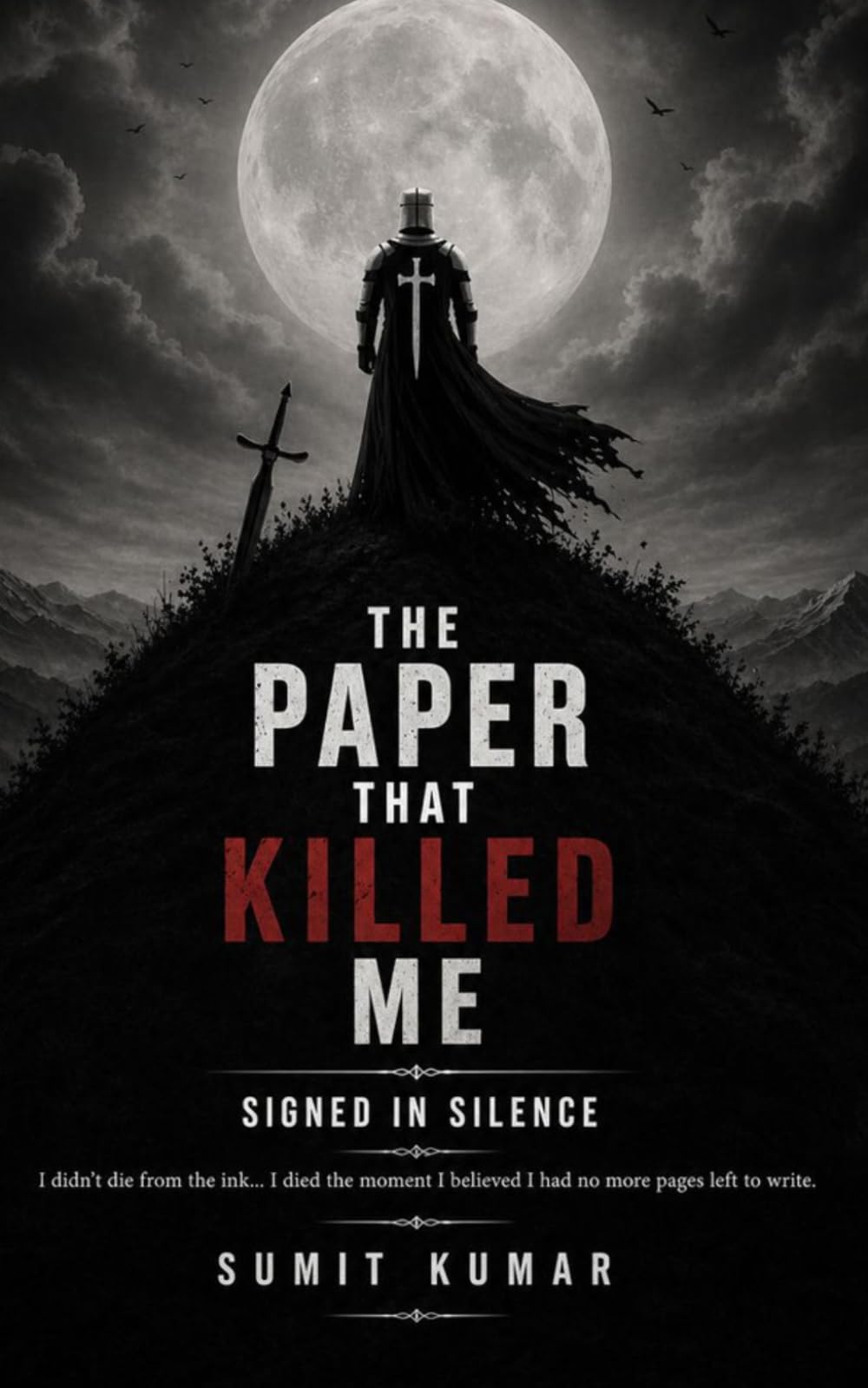 THE PAPER THAT KILLED ME: Signed in Silence