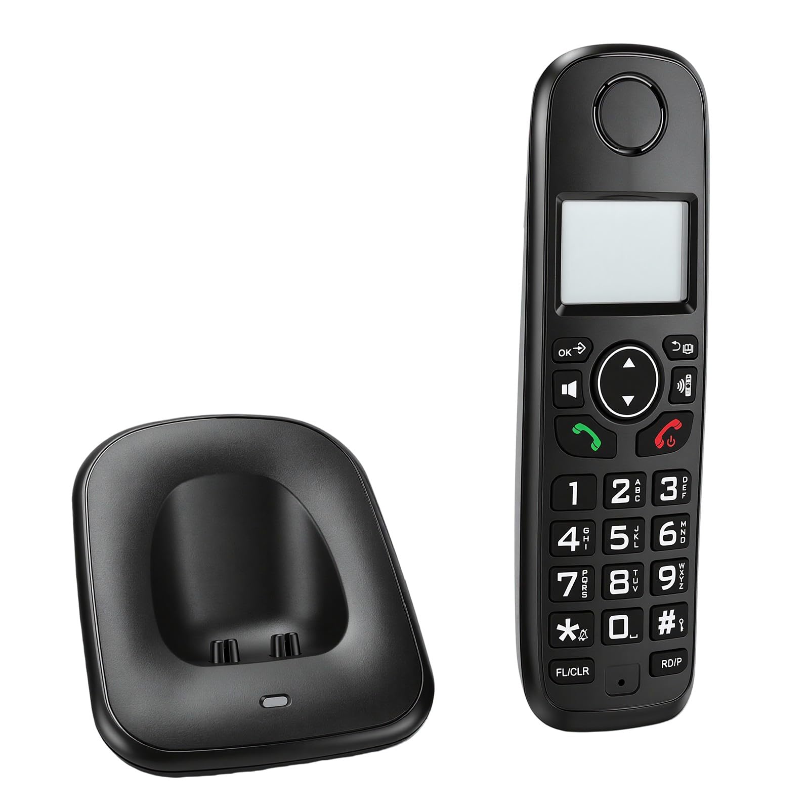 Telefono Cordless DECT con Ricevitore ID Chiamante (Spina europea)