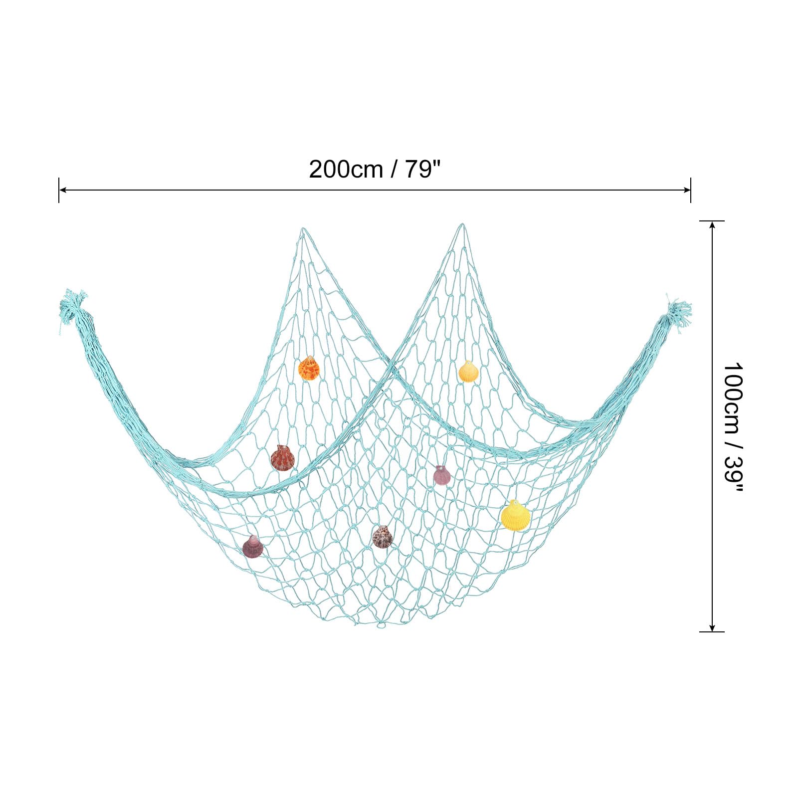 PATIKIL Fishing Net Decor - Image 2