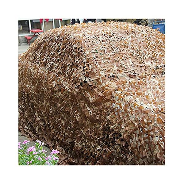 "N/A" Camo Netting, Tarnnetz Net Militärnetze Bulk Rolle Leichte Durable Ohne Gitter Für Sonnenschirm Dekoration Jagd Blind Schießen(Size:4 * 8m/13 * 24ft) – Bild 6