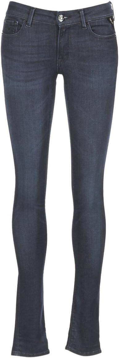 replay WALALA Jeans Femmes Blue/Raw Skinny Jeans