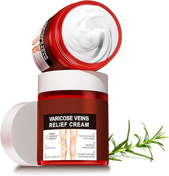 Varicose Veins Cream, Calf Muscle Massage Cream Varicose Vein Treatment for Legs Relief