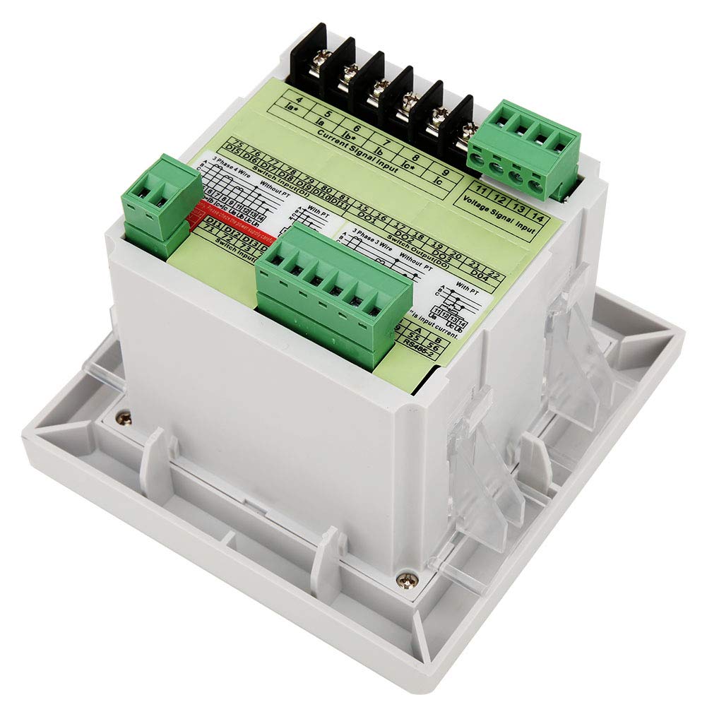 Medidor de Energía Eléctrica DTM-D120 Medidor de Potencia Multifunción de Alta Precisión para Sistemas de Gestión de Energía AC220V 1 Unidad