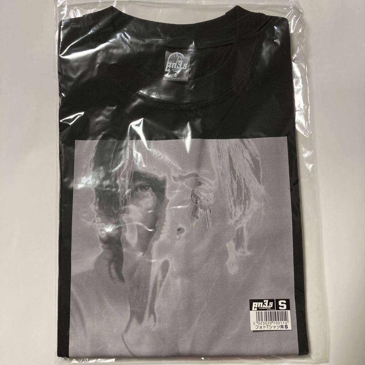 Amazon.co.jp: Koshi Inaba en3.5 フォトTシャツ ブラック Sサイズ 黒