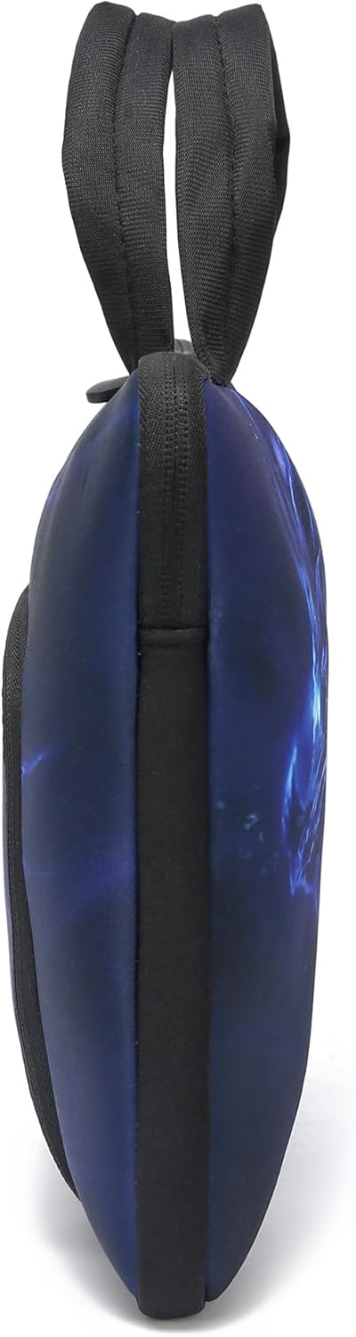 11 12.2 inches Laptop Sleeve Case Notebook Neoprene Handle Bag for Men Women, Two Pockets Fit Apple MacBook Air Samsung HP - Image 5