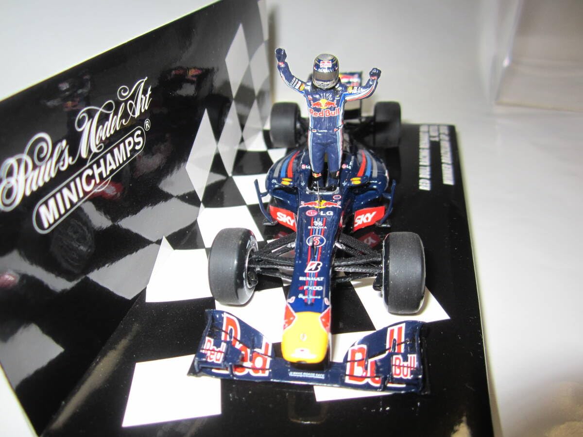1/43 レッドブル RB6 ブラジルGP ベッテル Minichamps 1:43 S.ベッテル、レッドブルRB6フォーミュラ1 2010