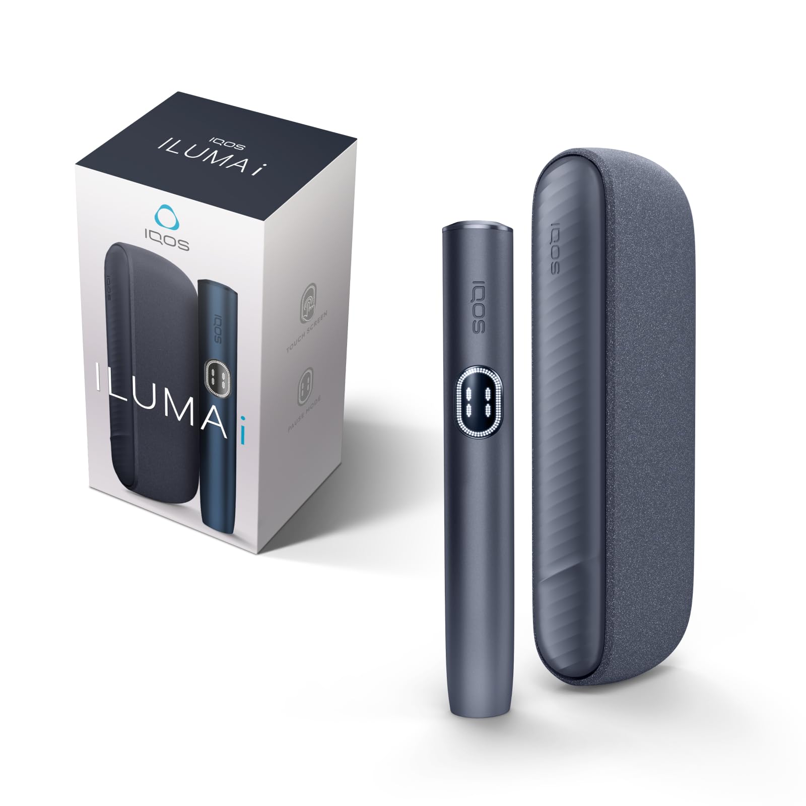 IQOS ILUMA i Kit Midnight Black - Tabakerhitzer (in 5 Farben) - für TEREA Tabaksticks - unsere beste Alternative zur Zigarette