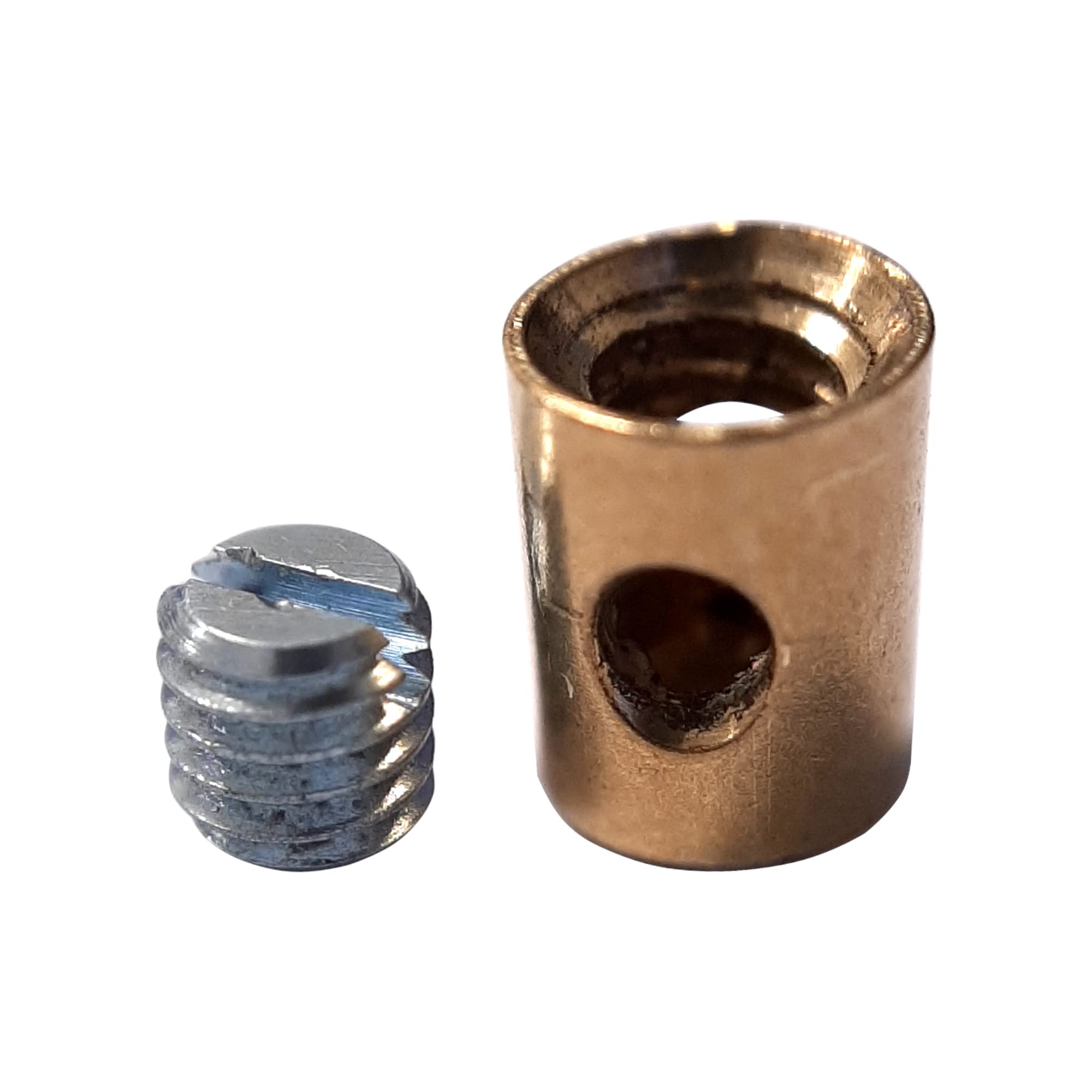 20 Estremità Cavo Freno/Acceleratore Da 1/8" | Serrafili Universali Per Bici, Moto, Go Kart - Foto 2