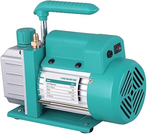 ATO Bomba de vacío rotativa de una sola etapa 3 CFM12 CFM, bomba de vacío universal monofásica para aire acondicionado, refrigeración, proyecto de