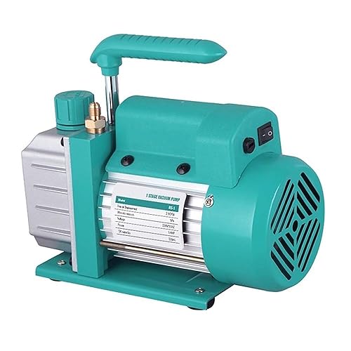 ATO Bomba de vacío rotativa de una sola etapa 3 CFM12 CFM, bomba de vacío universal monofásica para aire acondicionado, refrigeración, proyecto de