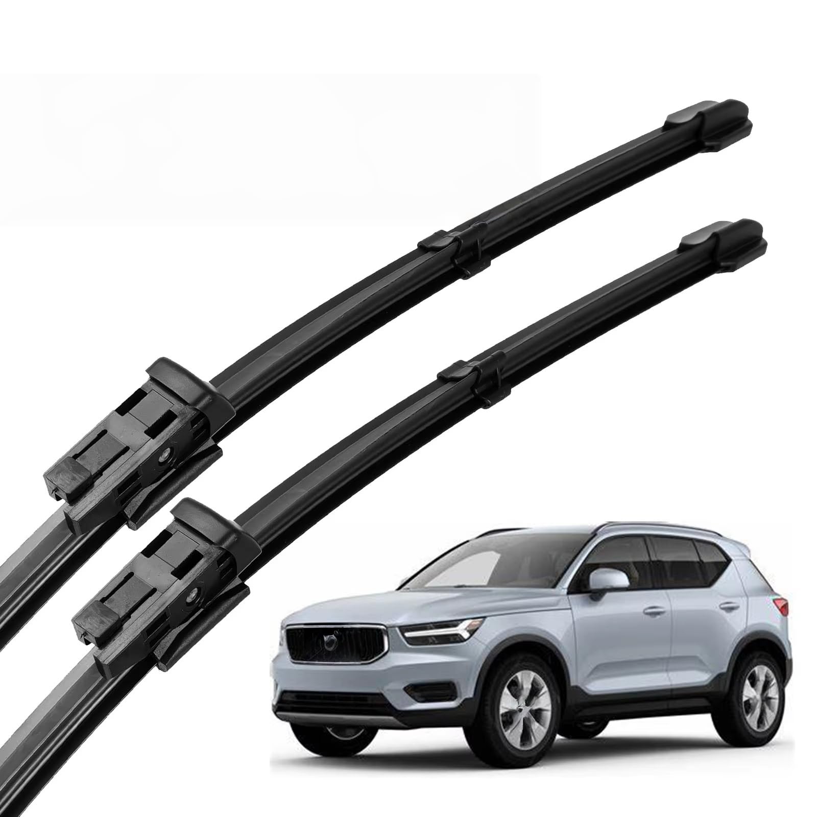 PAPEP Windscreen Wiper Blades for Volvo XC40 2017-2026 24"+20", Front Replacement Wipers OEM Quality Water Repellent Rubber Automotive Windshield