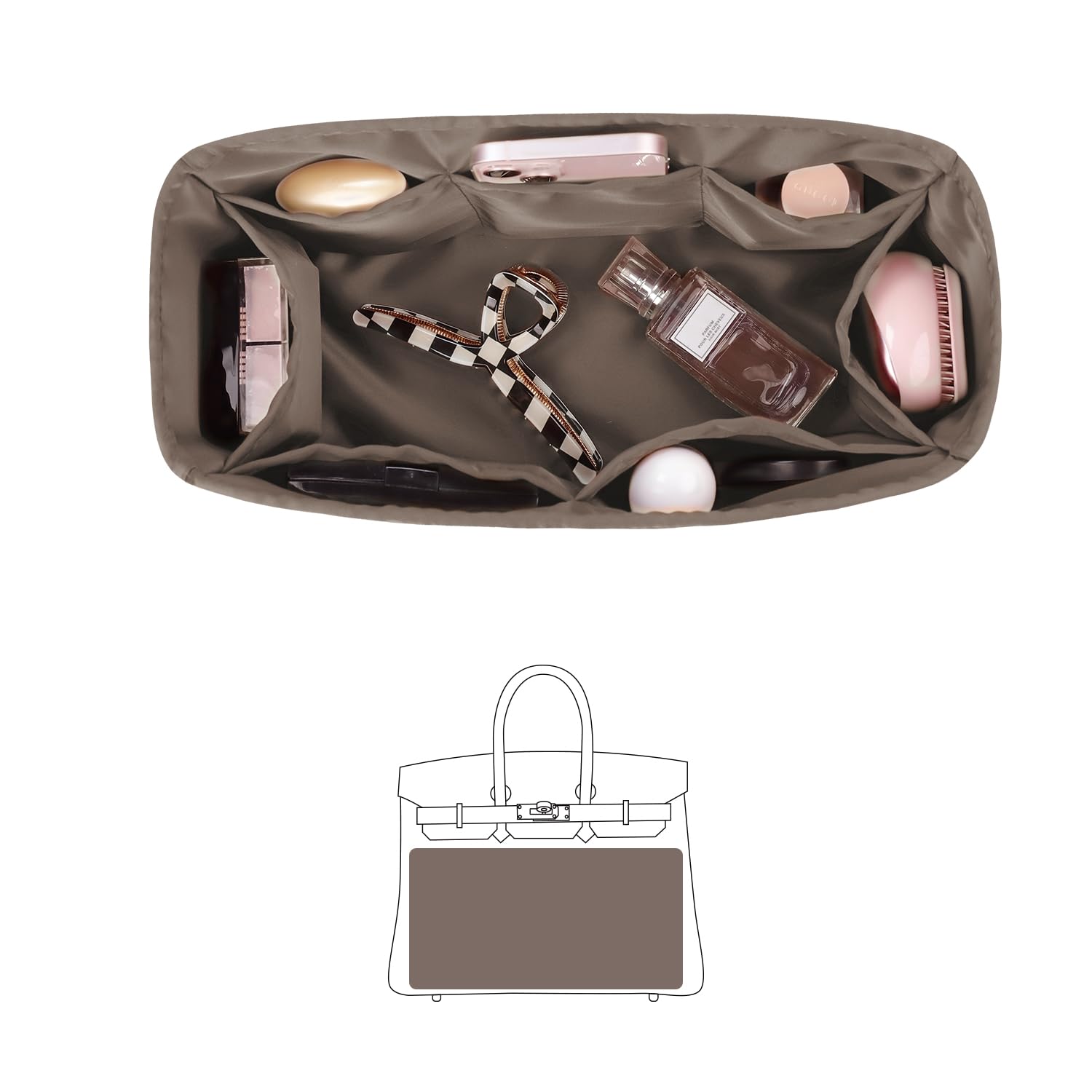 Amazon.com: KINGS IN BAG Bag Insert for Birkin 30, Purse - バッグ