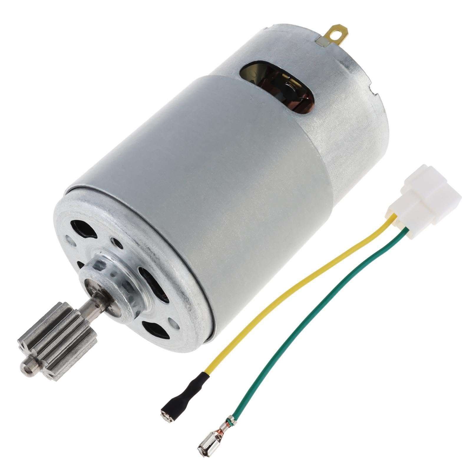 RS550 10 zębów silnik prądu stałego dzieci zabawki do jeżdżenia samochodu 6 V/12 V/24 V elektryczny zdalnie sterowanym samochodowym, jeżdżą na samochodzie SUV części(12V 30000RPM)