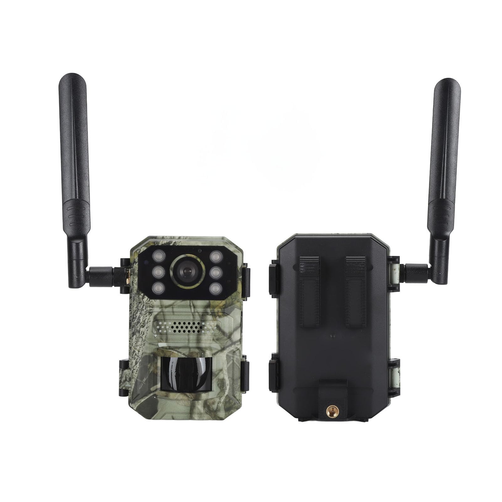 Matybobe Wildkamera, Jagdkamera, Wildkamera, 4G LTE, 4K, 14 MP, 120 Weitwinkel, Bewegungserkennung, IP66, 25 M Erkennung, Solarladepanel mit Fernbedienung für Outdo