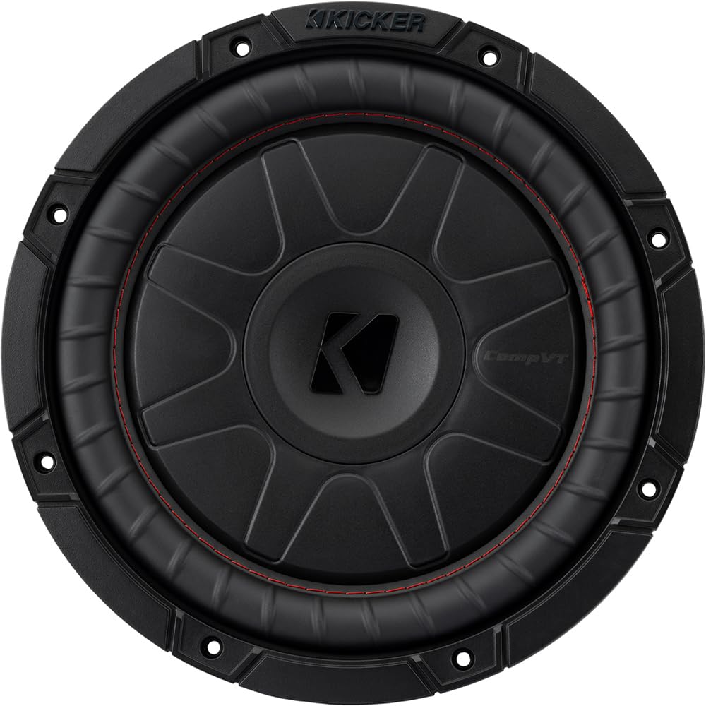 Complete Car Audio Bundle: Kicker 10" Truck Sub Box With 800W Amp & 8-Gauge Install Kit
