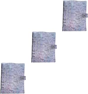 Tofficu 3 Peças Capa De Fichário Pastas De Arquivo Coloridas Pasta Transparente A5 Fichário De Caderno Fichário De Diário Fichário Capa De Portfólio A5 Fichário De Orçamento Organizador