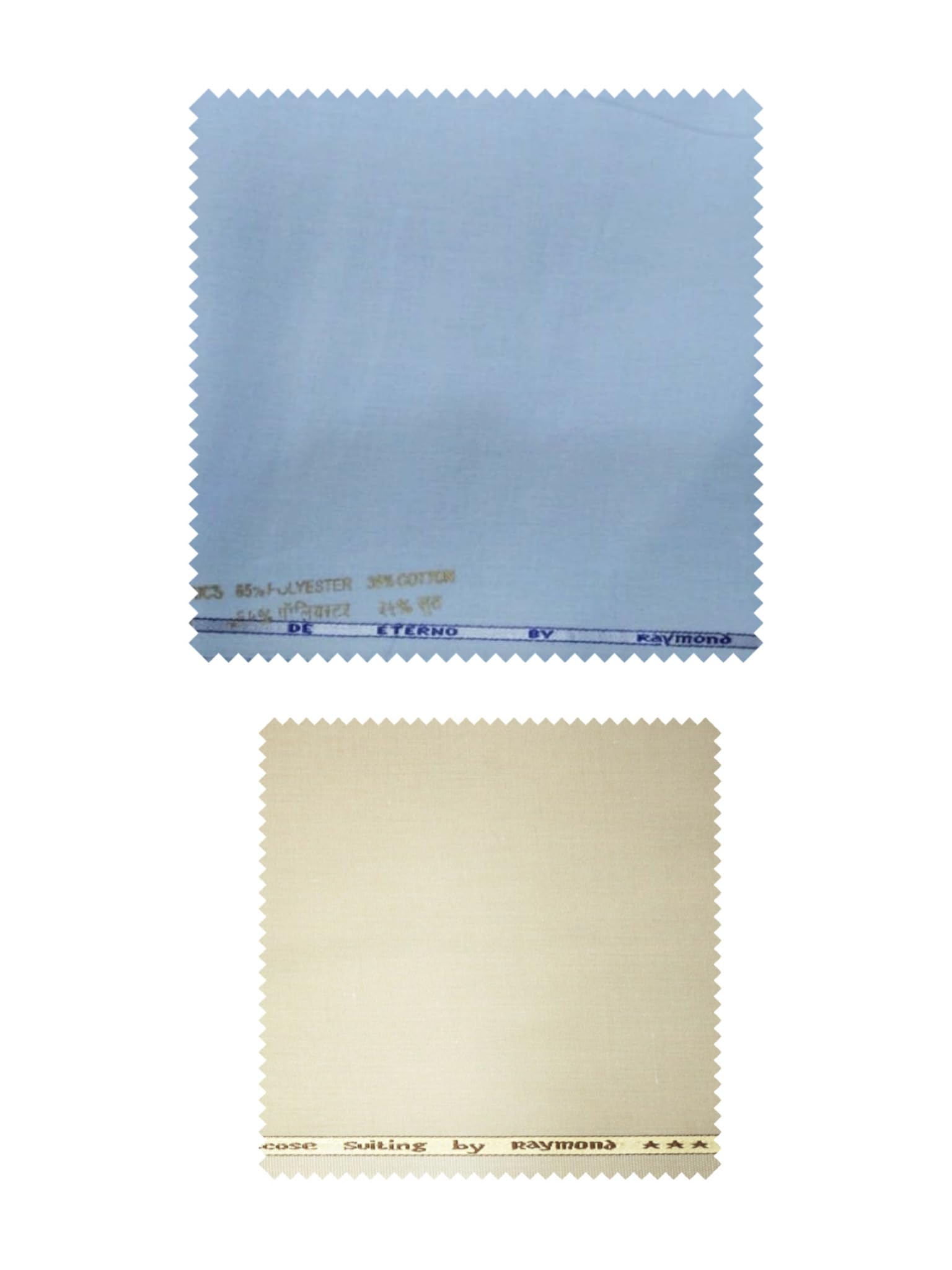 raymond fabrics Trouser Shirt Fabric Combo Box (Unstitched, All Weather Fabric) (LIGHT BLUE SHIRT+LIGHT KHAKI PANT)-picture-32