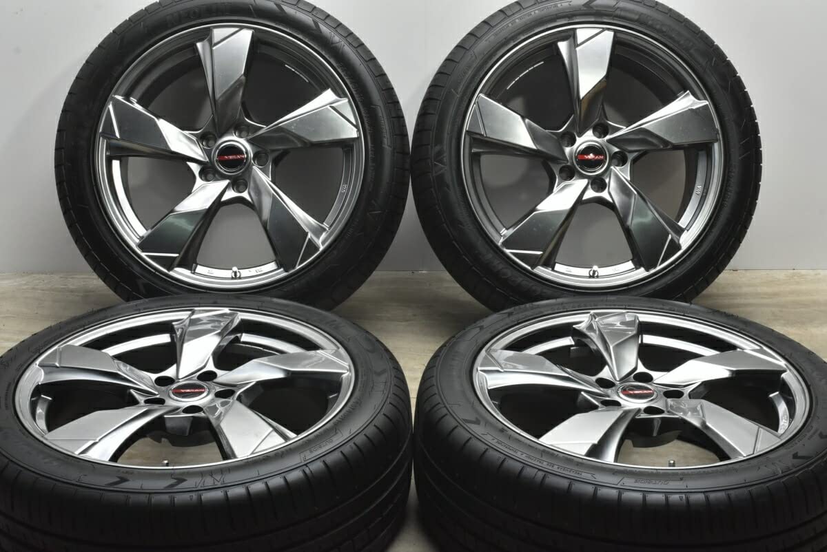 Amazon | 中古 タイヤホイール 4本セット 19インチ 8J +35 245/45R19 