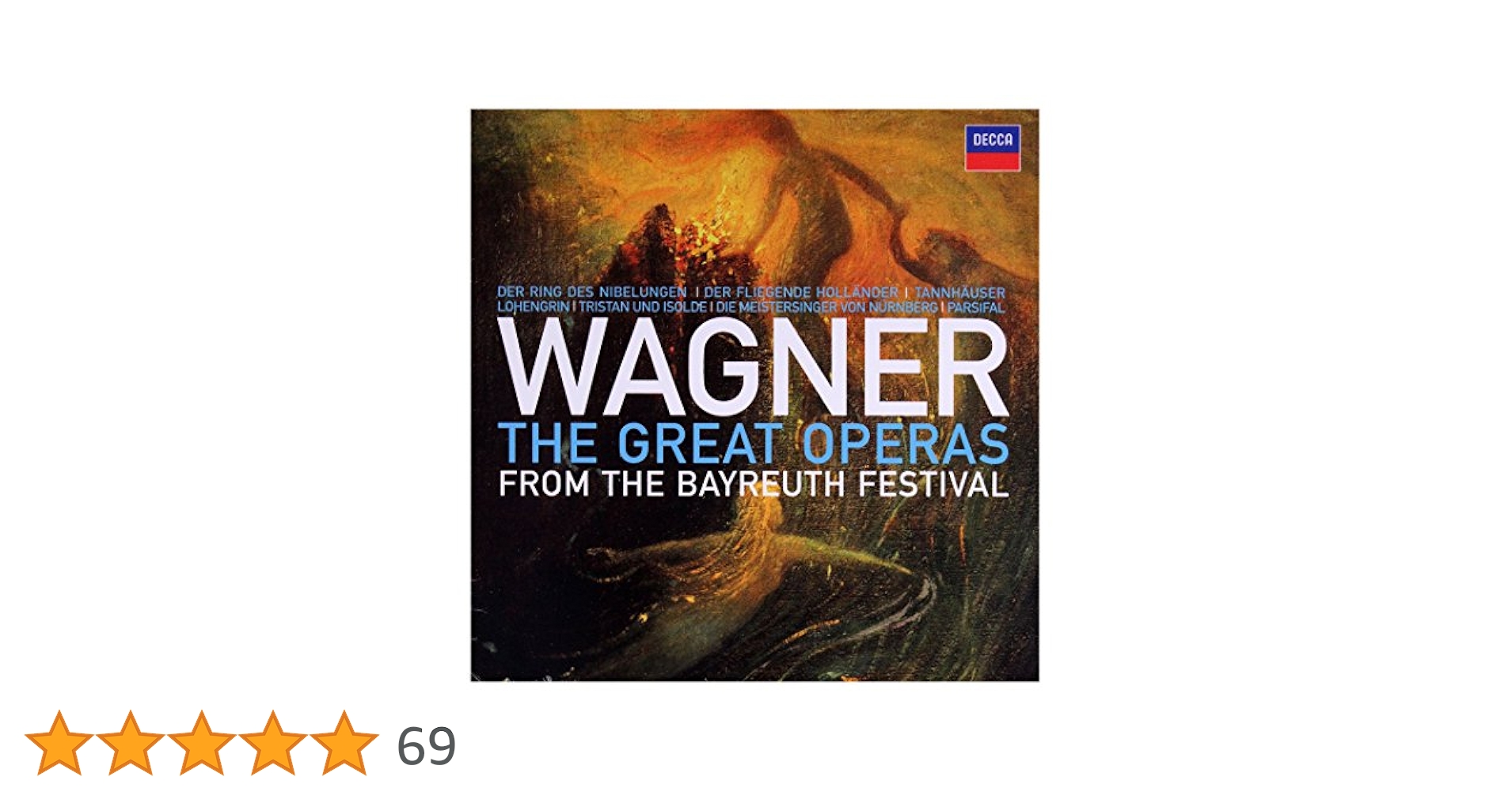 未開封　Wagner: The Great Operas Various Artists - Wagner: Great Opera Box - Amazon.com Music