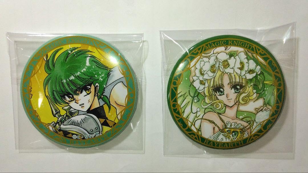 魔法騎士レイアース　くじ　缶バッジ　コンプリートセット 全種セット】TVアニメ『魔法騎士レイアース』 ～favorite series