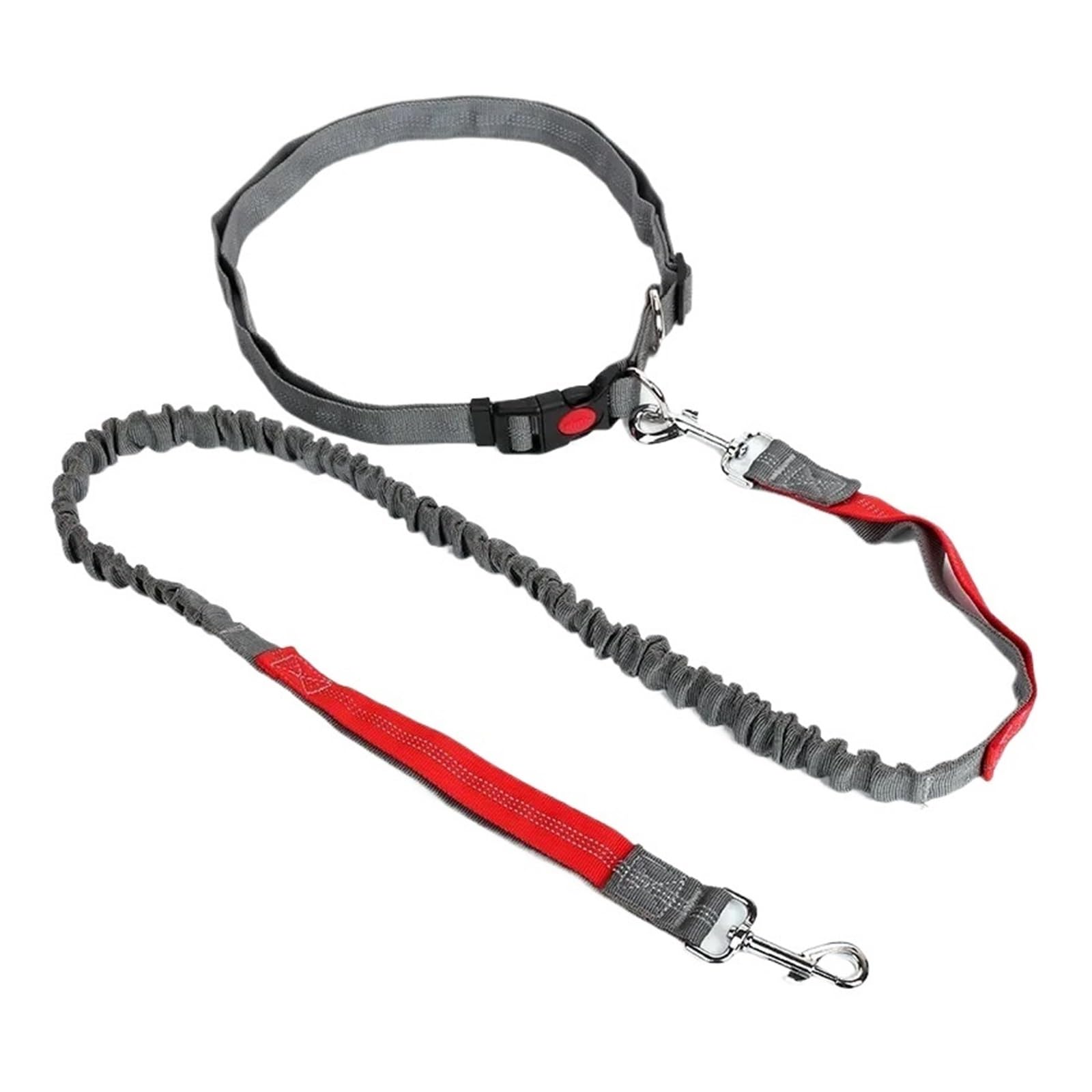 Corde de Traction élastique rétractable for Chien, Taille Mains Libres, for Grands Chiens