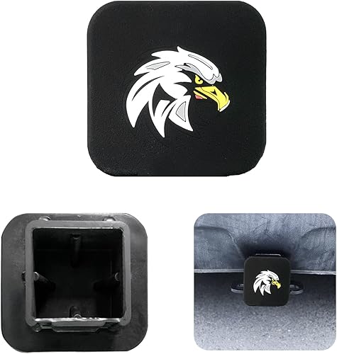 Cubierta de enganche de remolque de automóvil, cubierta de enganche de 2 pulgadas, inserto de enchufe de tubo receptor de goma, cubiertas de