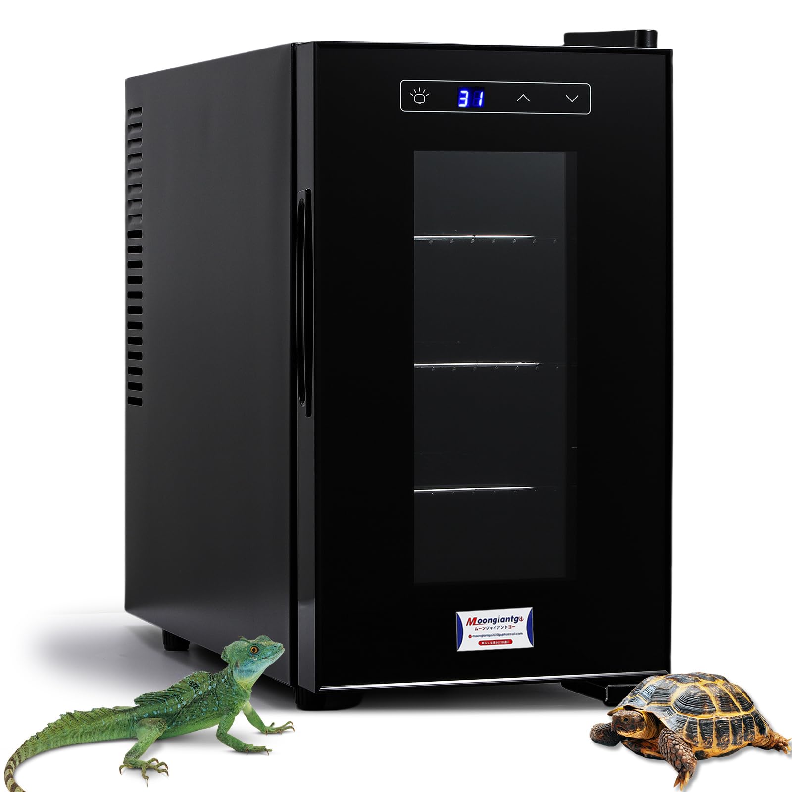 Amazon | Moongiantgo 爬虫類専用孵卵器 高性能 10～40℃温度制御