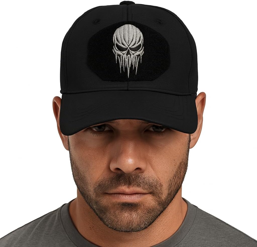 Tactical Cap Military Skull Casual Outdoor Activities Hunting Fishing Sun Protection - Image 3