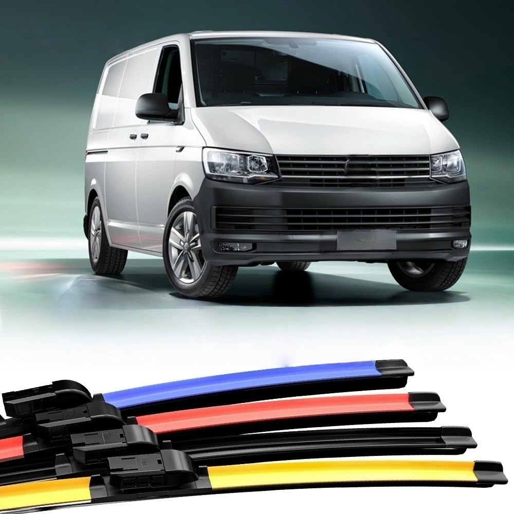 zestawy wycieraczek Pasuje Do V&W Transporter Multivan Przedniej Szyby(Yellow T5 7H 2014-2015)