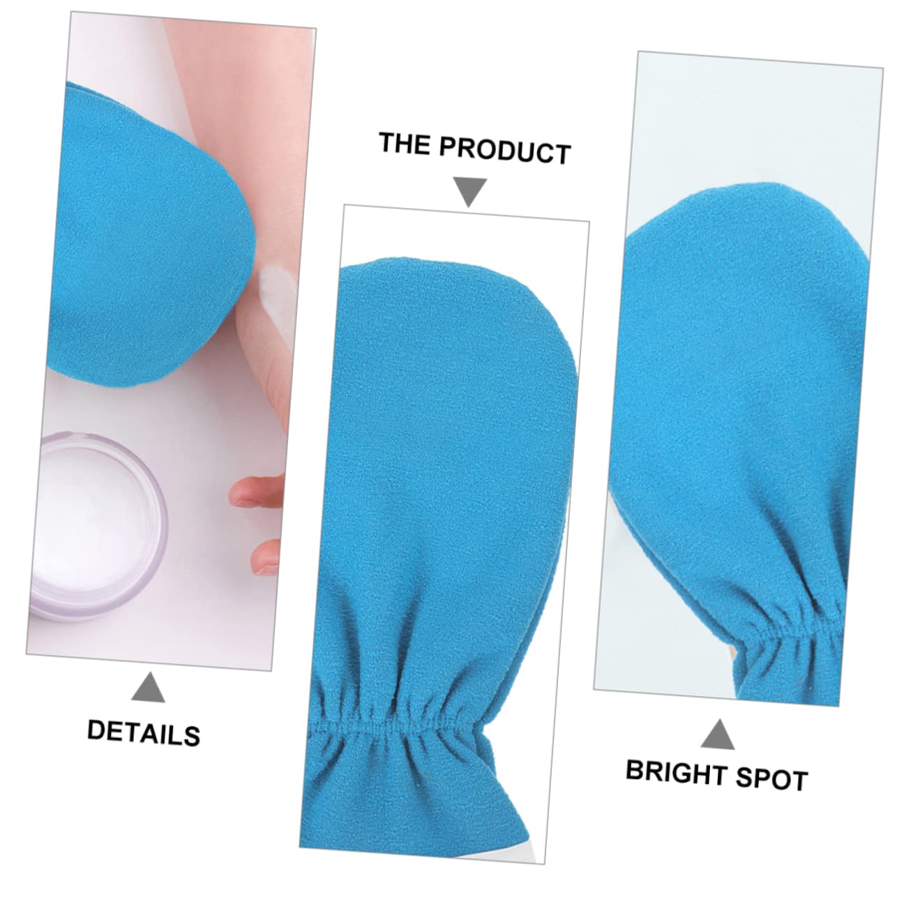 FRCOLOR Hand Spa Gloves Exfoliating Care Gloves Thermal Treatment Hand Mask Mittens for Deep Moisturizing