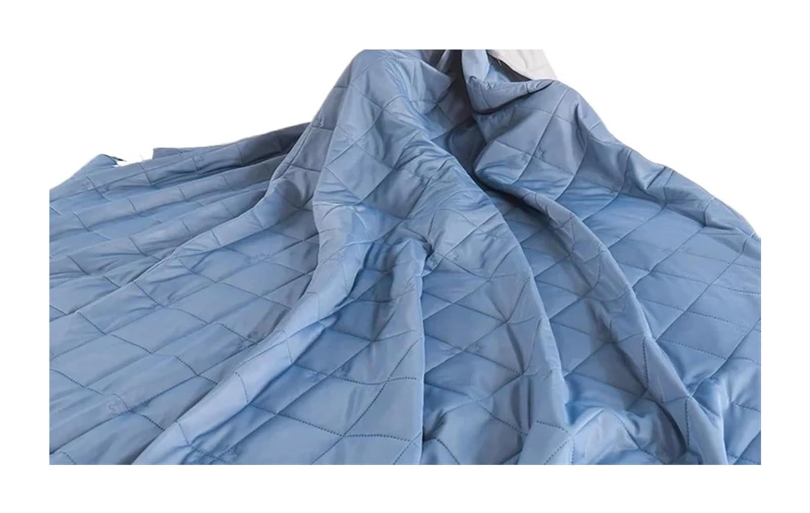EBzvblxm Cooling Blanket for Summer, Double Side Cold Fabric Cooling Blanket For Summer Multicolor Multiple Sizes(Blue,150x200cm)