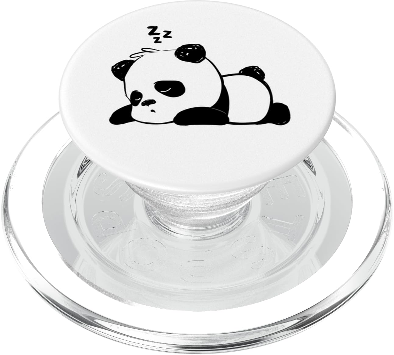 Cute Sleeping Panda PopSockets PopGrip for MagSafe