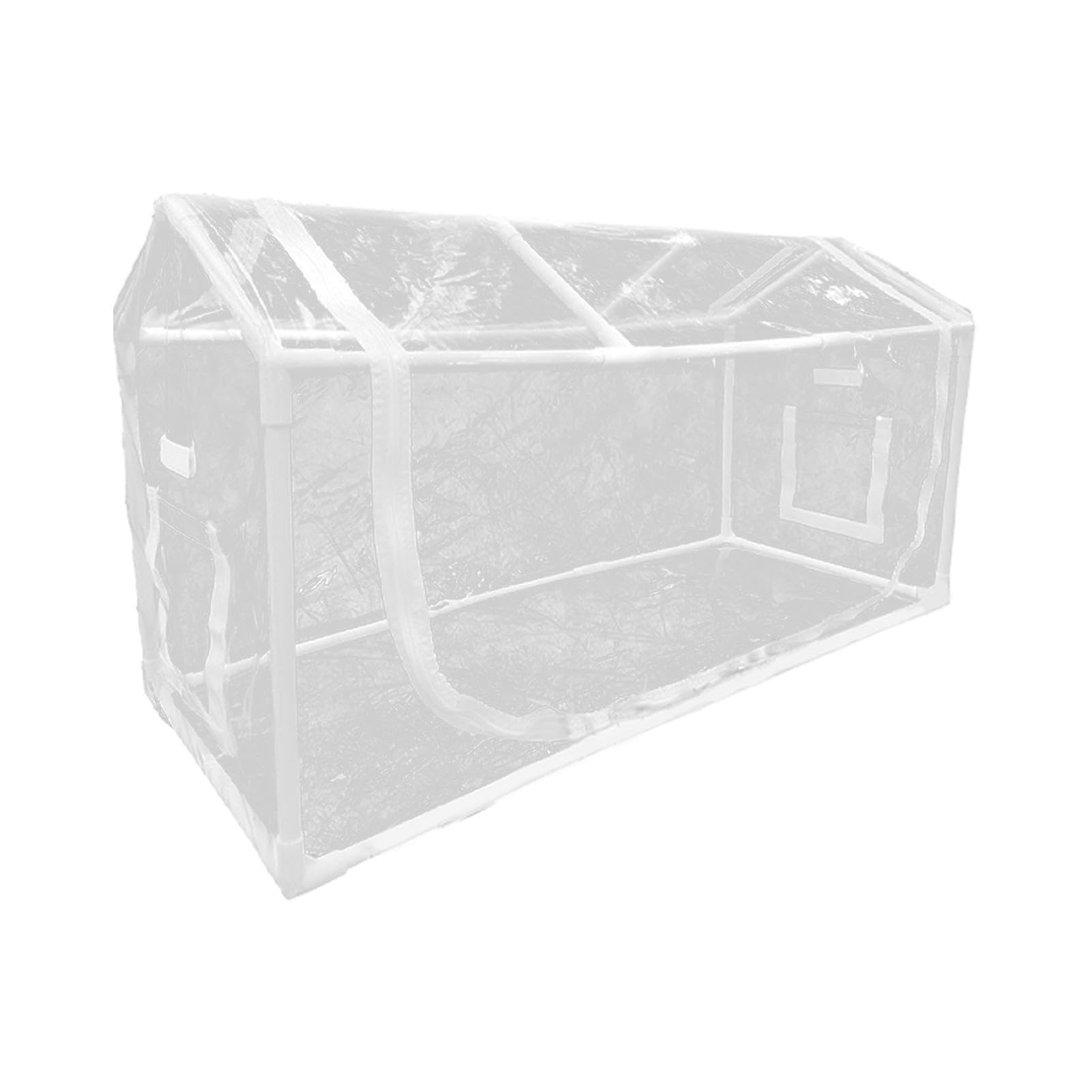 Piccola Serra Capanno Di Protezione Antigelo Trasparente Con Finestra | Tenda Per Fiori Con Cerniera Per La Coltivazione E Il Giardinaggio Invernali In Casa Con Vasi In Terrazzo E Cortile