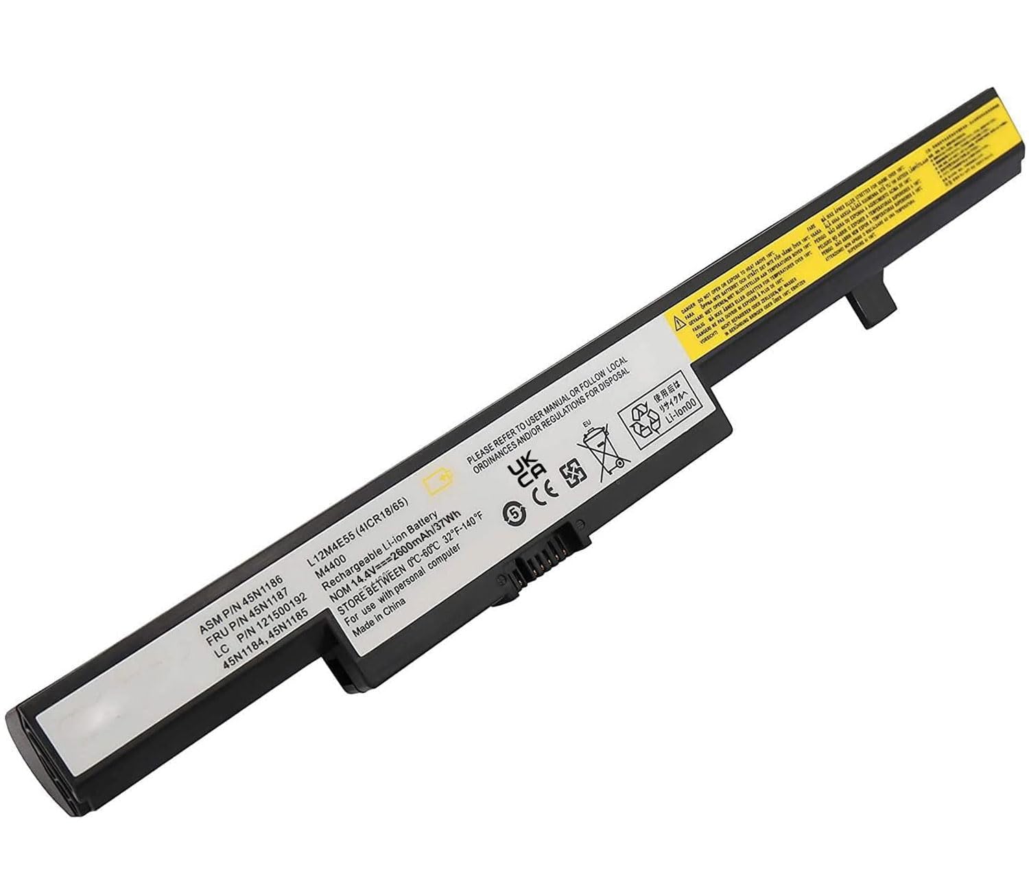 2600mAh L13L4A01 L13M4A01 L13S4A01 L12L4E55 Batteria compatibile con Lenovo B50 B50-30 B50-45 B50-50 B50-70 B50-80 B40 B40-30 B40-45 B40-70 B40-80 B51 B51-30 B51-35 B51-80 E40 E40-80 E41