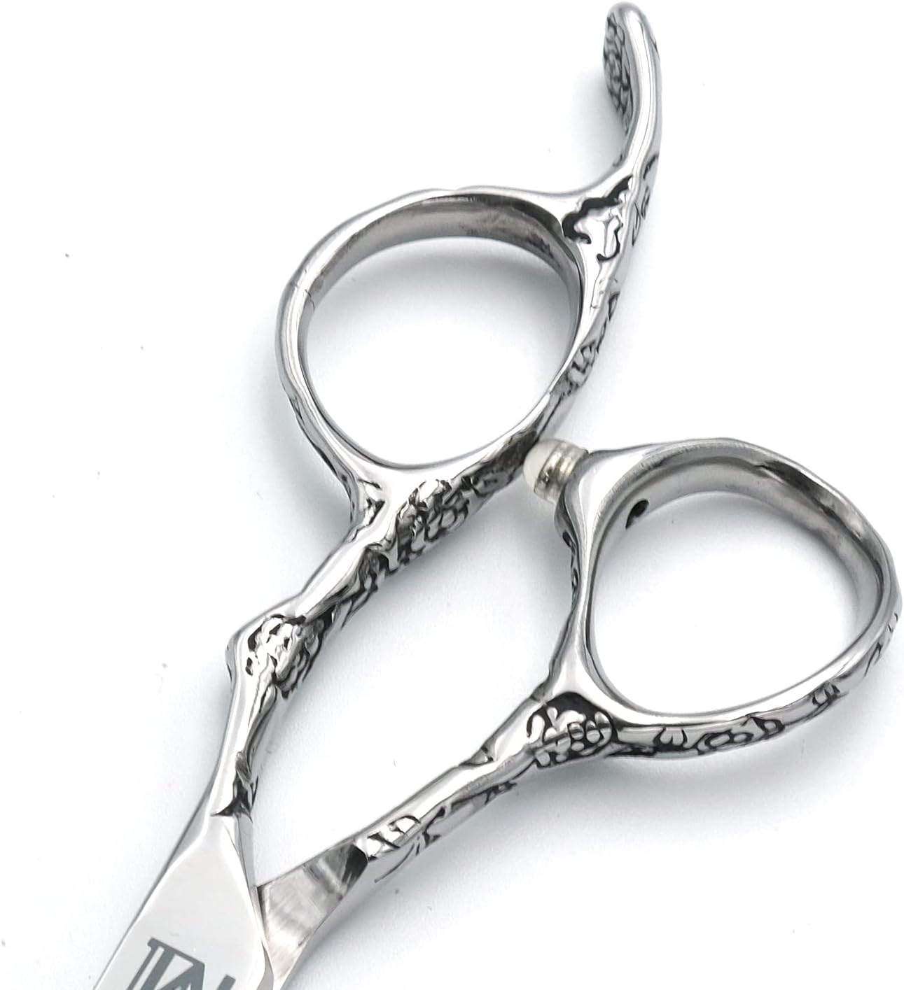 Dayline 6" Professional Salon Shears Hairdressing Scissors Haircut Human Silver Barber Scissors Japan 440c Steel Cutting Hair Scissors (6 inch)
