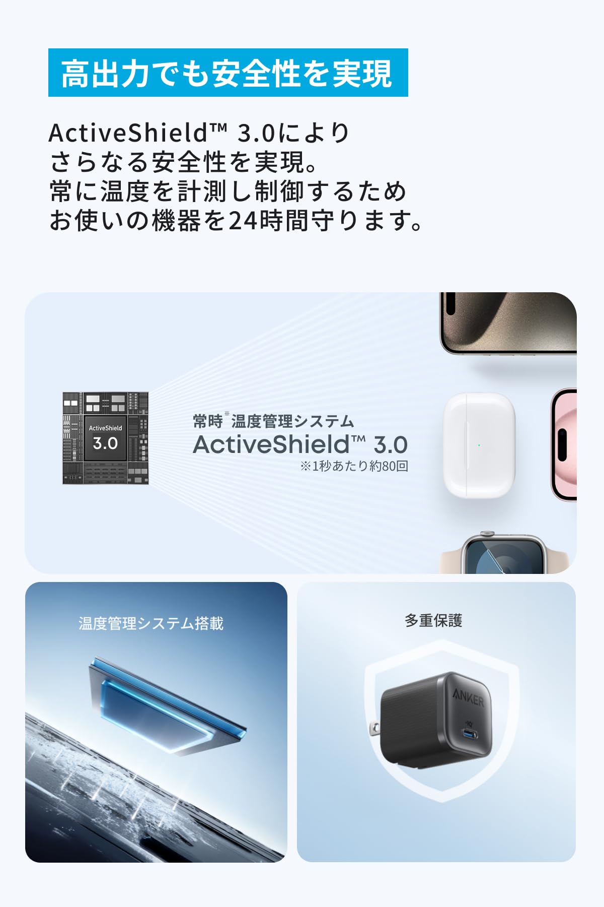 Amazon | Anker Nano Charger (45W) with USB-C & USB-C ケーブル