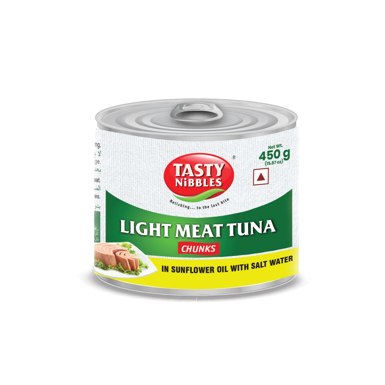 Tasty Nibbles Light Meat Tuna Chunks in Sunflower oil with Salt Water 450g | Canned Tuna Fish| Ready to Eat | No Added Preservative | Ideal for Salads, Sandwiches & Healthy Meals | Balanced Nutrition, Heart Healthy-image-23