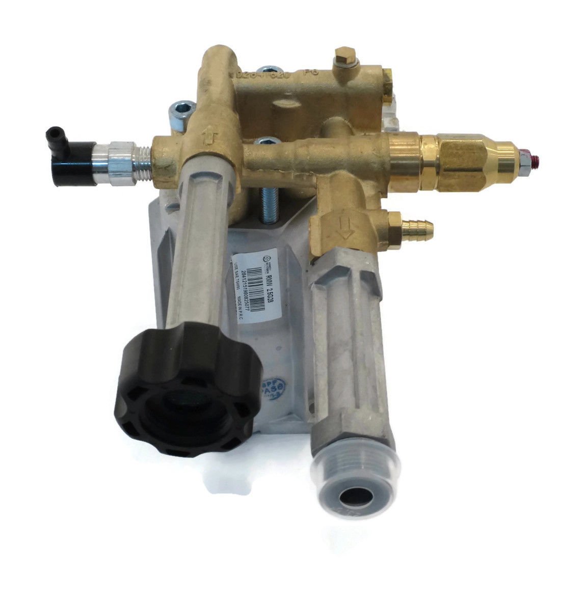 AR RKA4G40HN Horizontal Gas Engine Triplex Plunger Pump 4.0 GPM, 4000 PSI, 1750 RPM, 24mm Solid Shaft-Standard Length Shaft