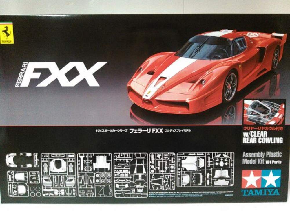 絶版 タミヤ 1/24 フェラーリFXX 限定クリヤーリヤカウル付きプラモデル Amazon | タミヤ 1/24 フェラーリFXX クリヤーリヤカウル付き