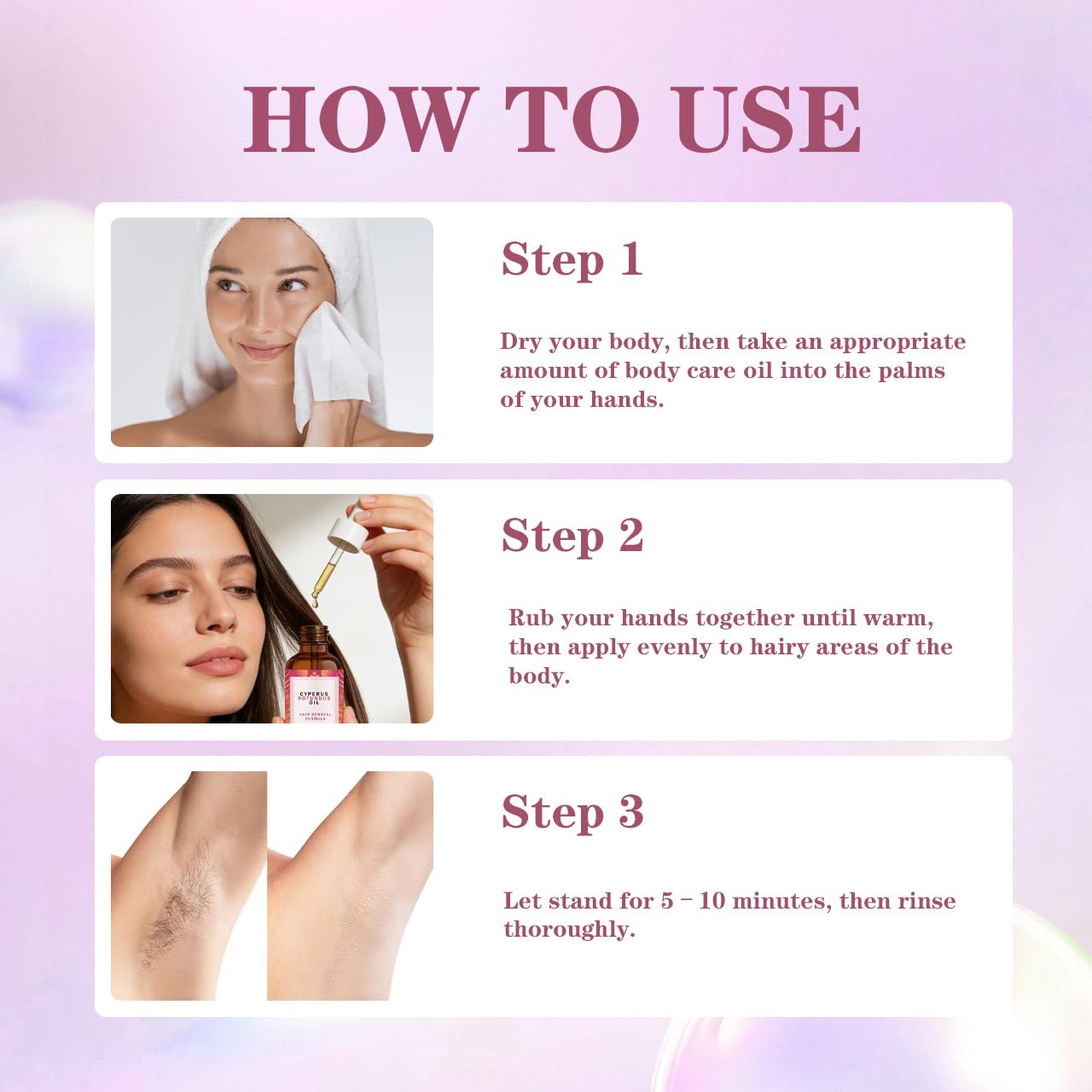 Caramela Beauty Cyperus Rotundus Oil 2.0 / Caramela Beauty Cyperus Rotundus Oil for Hair Removal