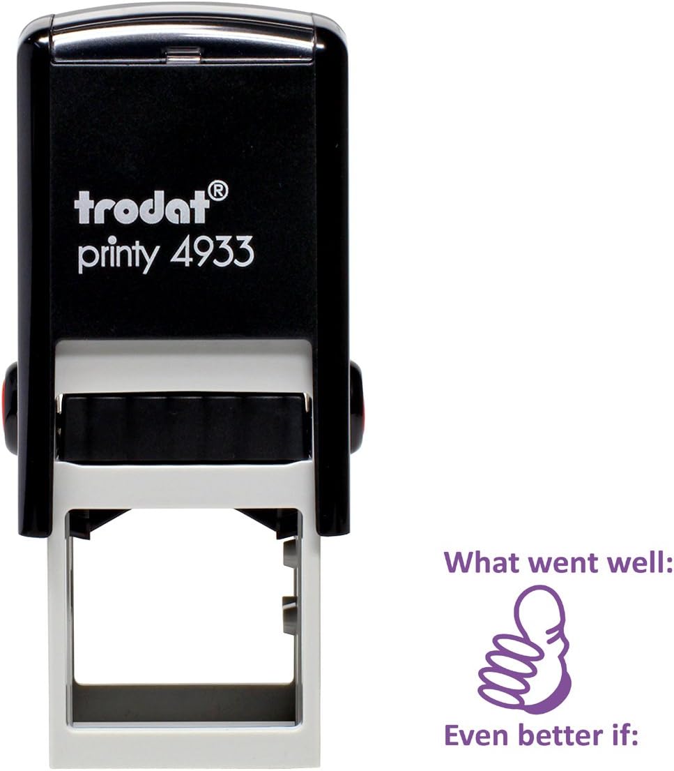 Teacher Marking Stamp - Marvellous Maths Happy Face - View #6