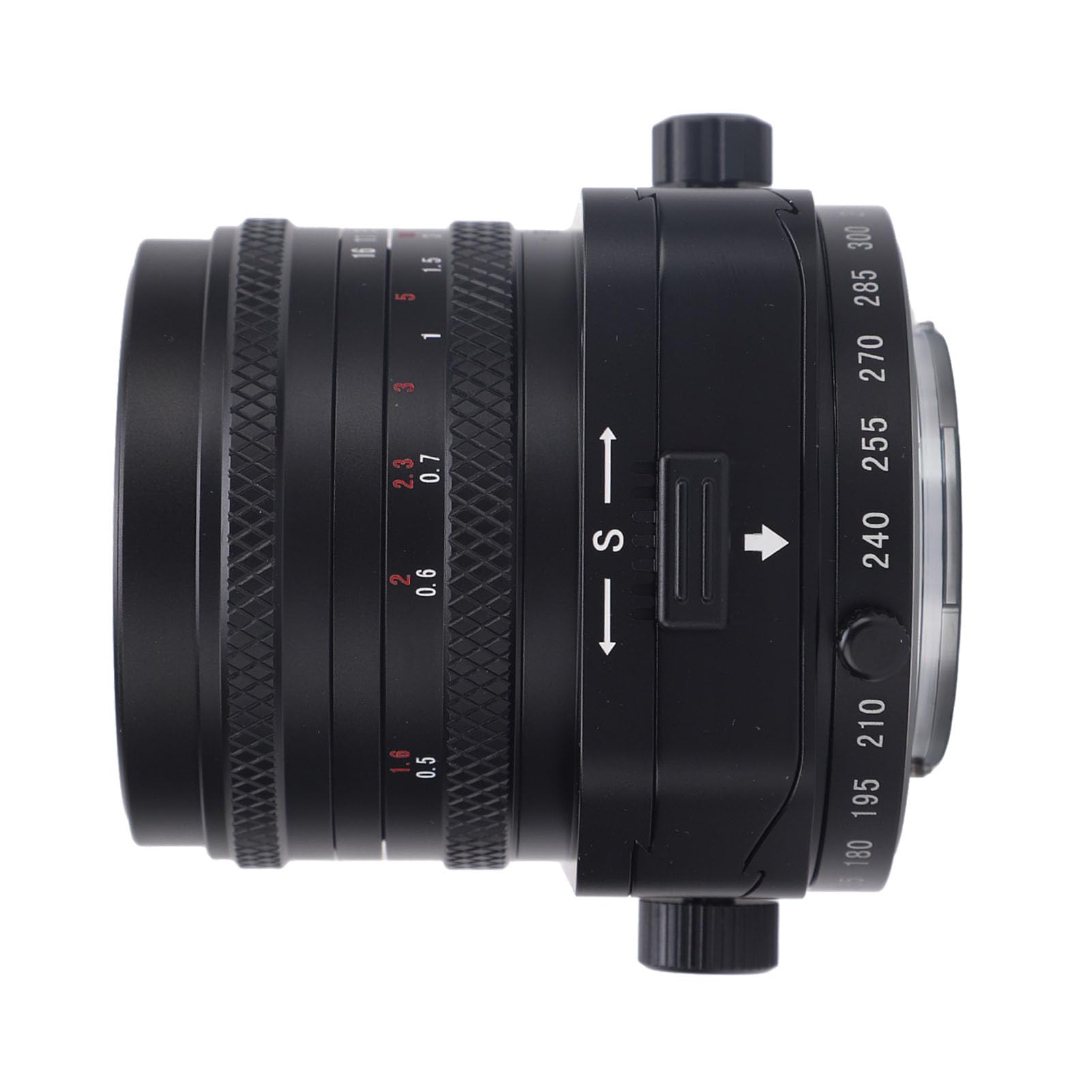 Obiettivo Tilt Shift per Fotocamera, 50 Mm F1.4 APS C Frame Messa a Fuoco Manuale Obiettivo Tilt Shift Ad Ampia Apertura, Compatibile con M4 3 Porte per Fotocamera PL1 E PL2