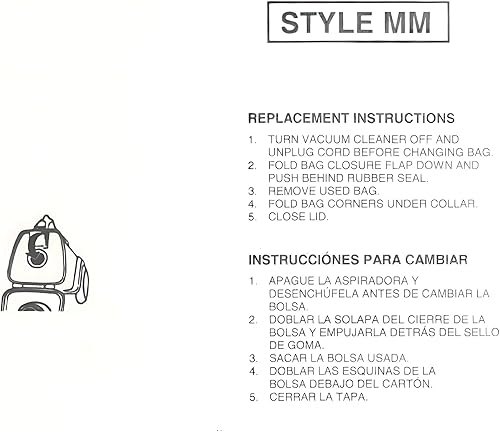 Miniatura 3 de VacBagsUSA Bolsas de repuesto para aspiradora Eureka MM de 2 capas (paquete de 9)