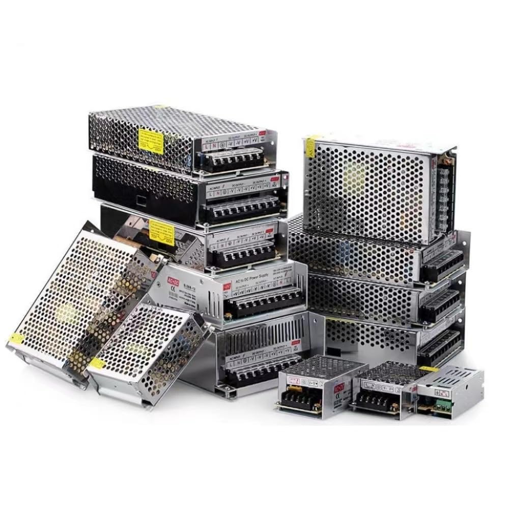 WENWENLEE Power Supply LED Driver AC 220V to DC 12 V 2A 3A 5A 8.5A 10A 15A 20A 12V Charger Step-Down Adapter Light Transformer(12V 15A 180W)