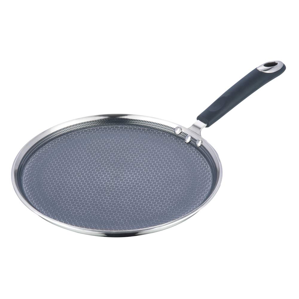 Buy Vinod Platinum Triply Stainless Steel X Dosa Tawa 28 cm (Induction