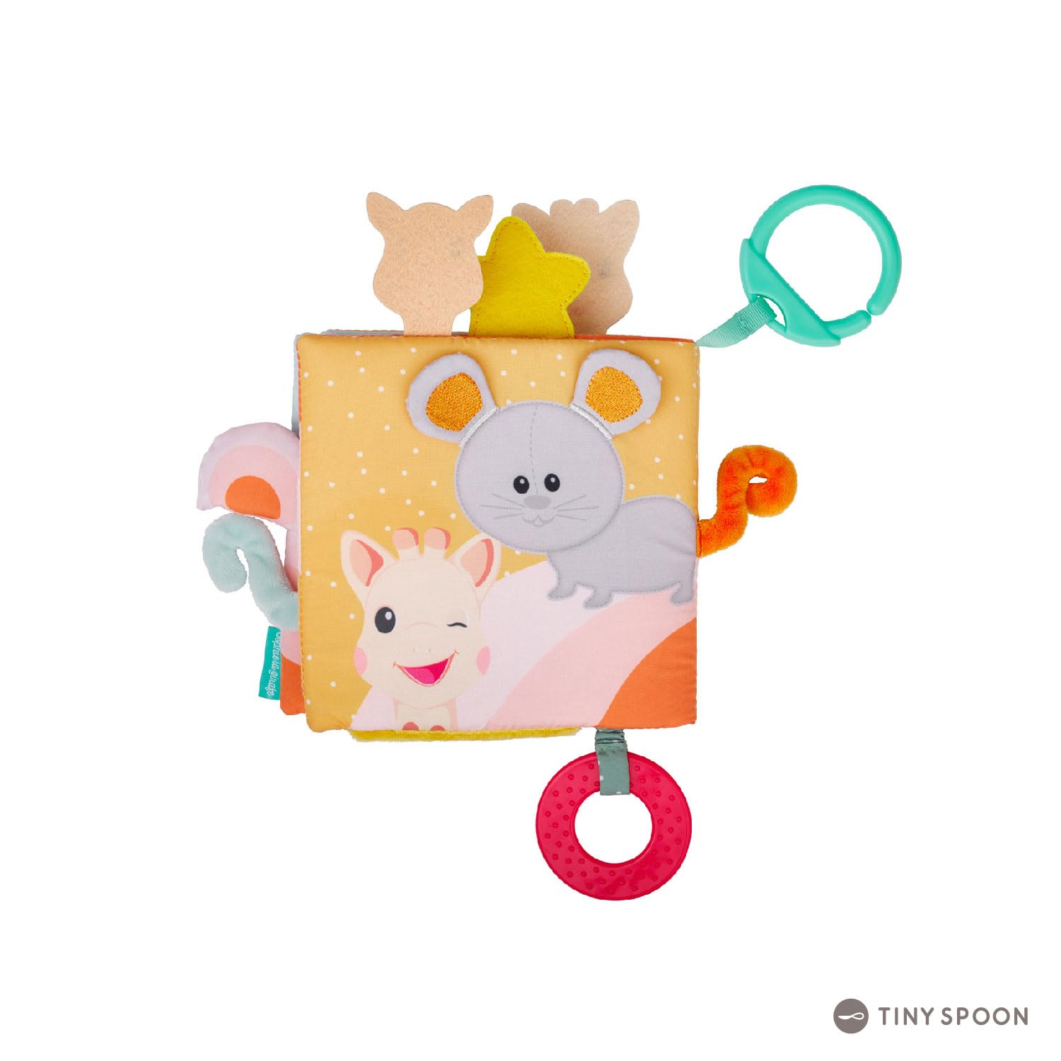 Sophie la Girafe - Libro delle Scoperte 8 Pagine - da 3 Mesi
