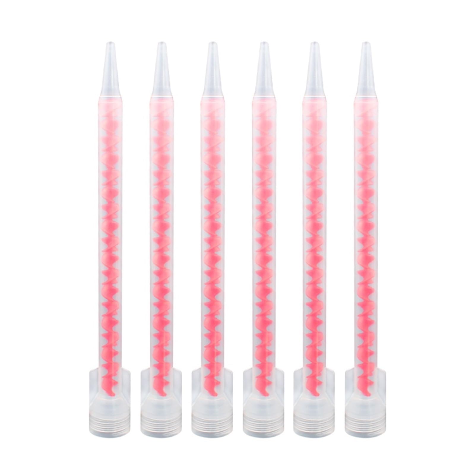 Epoxy Mixing Nozzle 10pcs Dual Barrel Static Mixing Nozzle Epoxy Mixing Tube Suitable for 200mL and 400mLDual Cartridges